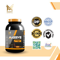 MUSFIT Massive Muscle Lean Muscle Gainer, Chocolate, product photo