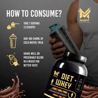 MUSFIT Diet Whey Advance Diet Formula, how to use
