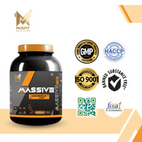 MUSFIT Massive Muscle Lean Muscle Gainer, Chocolate, product photo
