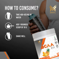 MUSFIT BCAA Prosyn 2:1:1, how to use