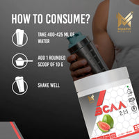 MUSFIT BCAA Prosyn 2:1:1, how to use