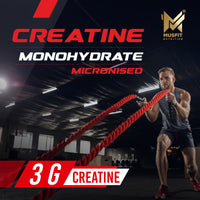MUSFIT Creatine Monohydrate Micronised, Unflavoured, lifestyle banner