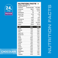 MUSFIT Whey Isolate, nutrition facts