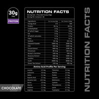 MUSFIT Diet Whey Advance Diet Formula, nutrition facts