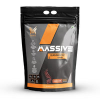 MUSFIT Massive Muscle Lean Muscle Gainer, Chocolate, 5 kg, front of pack