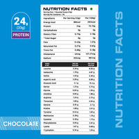 MUSFIT Whey Isolate, nutrition facts