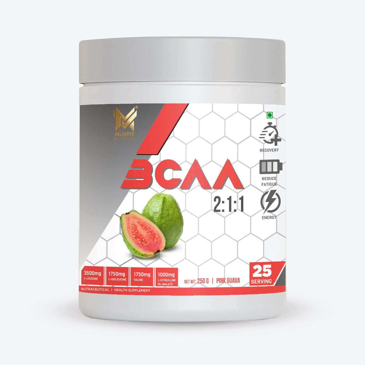 MUSFIT BCAA Prosyn 2:1:1, Pink Guava, pack shot
