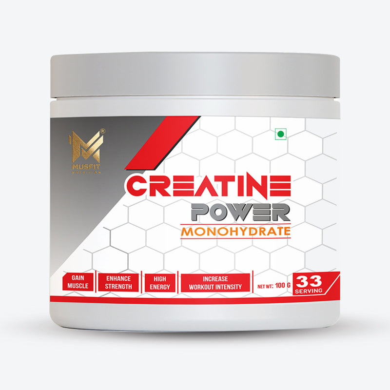 MUSFIT Creatine Power Monohydrate, 100 g, pack shot