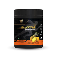 MUSFIT Runking Pre-Workout, Pineapple, 300 g, front of pack